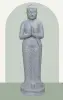  Product image 1 of the product “Standing Buddha made of Riverstone, position Namaskara , H. 120cm. ”